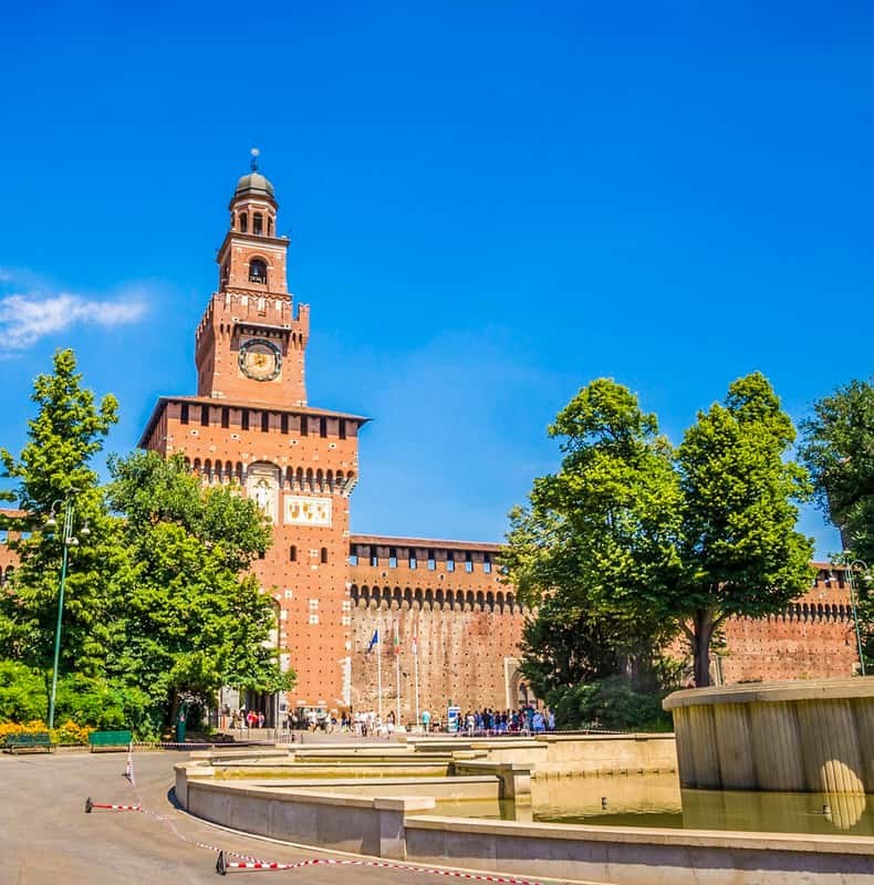 Milan: Sforza Castle Entry Ticket with Digital Audio Guide